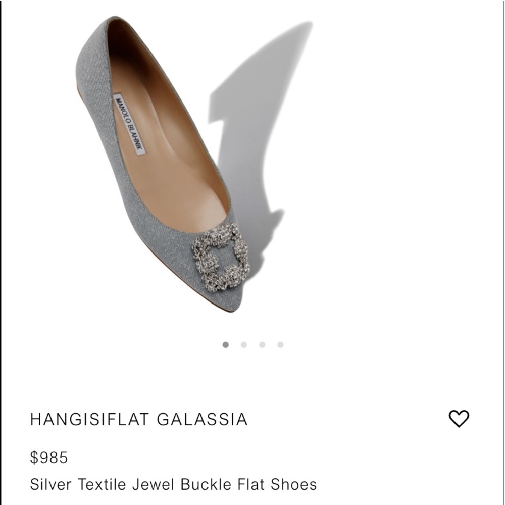 MANOLO BLAHNIK flats